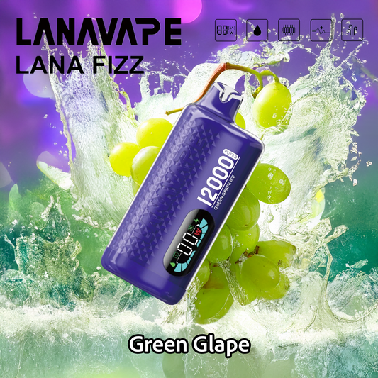 Lana Fizz 12K グリーングレープ味